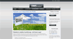 Desktop Screenshot of dmsevent.de